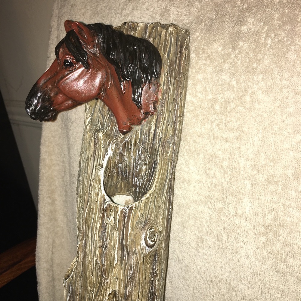 Horse Head 4 wine bottles holder